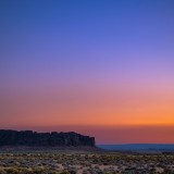 Fort-Rock-35mm-Dusk