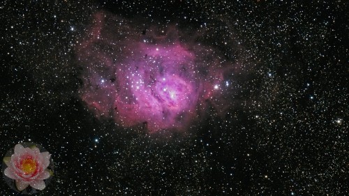 M8 NGC 6523 Lagoon Nebula